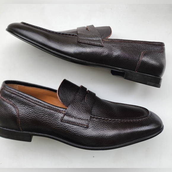 Size 10.5 - New Men\'s Bruno Magli Lastea Brown Loafer main image 12